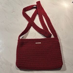 The Sak Red Mini Crossbody Bag